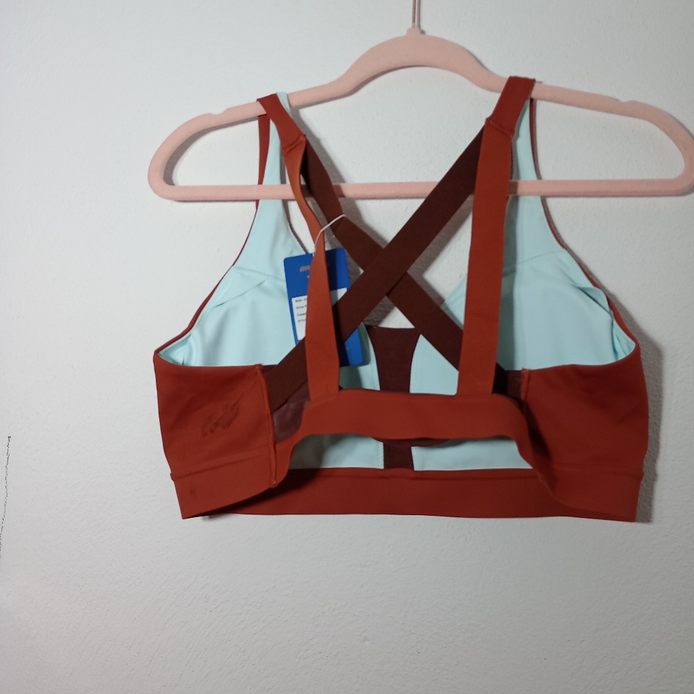 Brooks Women's Terracotta Sports Bra - Picture 2 of 4
